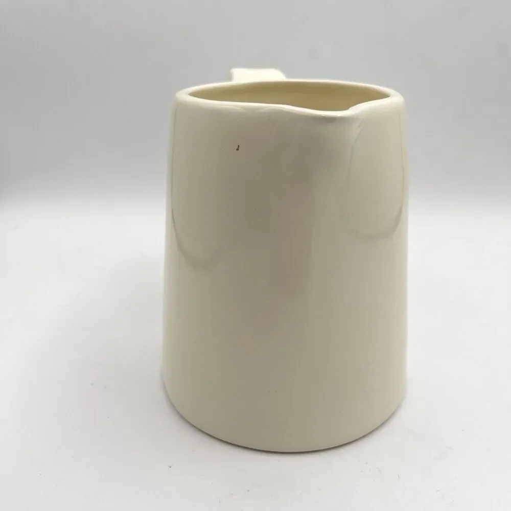 Pottery Barn Studio By Barbara Eugene Ivory White Creamer Pitcher